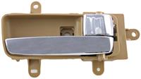interior door handle front right, rear right beige and chrome