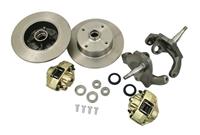 Brake Kit Front Discs, 4x130 with Lowered Spindles