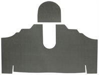 Trunk Mat, Felt, 1974 Bonneville, Gray/Green