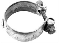Exhaust Clamp, Band, Stainless Steel, Natural, 2.750 in. Pipe Diameter,