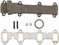 Exhaust Manifold, OEM Replacement, Cast Iron, Natural, Ford, Ford, Big Block FE, Passenger Side, Each