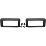 Rear Side Marker Lamp Bezel Set; Pair