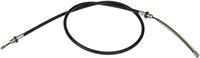 parking brake cable, 139,09 cm, rear left and rear right