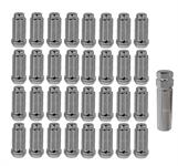 Lug Nuts, Conical Seat, 14mm x 1.50 in RH., Chrome Plated Steel