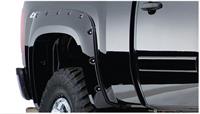 Fender Flare, OE Style, Rear, Black, Dura-Flex Thermoplastic, Chevy, Sold as a Pair