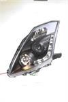 Set Koplampen in DRL-Look passend voor Nissan 350Z 2003-2009 - Zwart