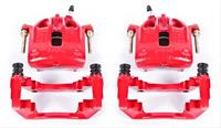 Disc Brake Caliper, Cast Iron, Red, 2-Piston, Ford, Front