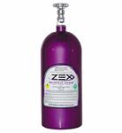 Nitrous Bottle, 10 lbs., Aluminum, Purple