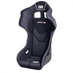 stol HRC-R XL, glasfiber, svart tyg (FIA-godkänd)