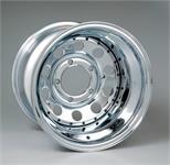 Wheel, Quick Trick I, Steel, Chrome, 15 in. x 7 in., 5 x 4.5 in. Bolt Circle, 3.75 in. Backspace, Each