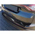 Zwart RVS Achterbumperprotector Ford Edge II 2014- 'Ribs'