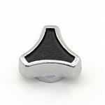 Air Cleaner Wing Nut, Small Tri-Bar Spinner