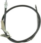 parking brake cable, 114,94 cm, rear left and rear right