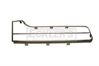 Gas Pedal Trim,Stainless,64-67