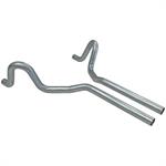 Exhaust, Tailpipes, Steel, Aluminized, 2.5 in. Diameter, Buick, Chevy, Oldsmobile, Pontiac, Pair