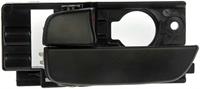 interior door handle front left textured black hatchback