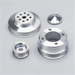 Pulley Kit, Billet aluminum, Serpentine