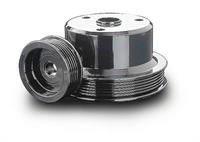 Pulley Kit, Billet aluminum, Serpentine