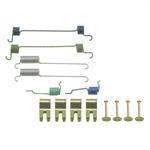 brake hardware kit, drum brakes, rear