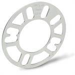 Wheel Spacer, Cast Aluminum, 3mm, 4 and 5 Bolt