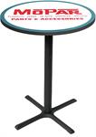 1954-58 Style Mopar parts And accessories Logo Pub Table With Black Base