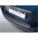 ABS Achterbumper beschermlijst passend voor Dacia Logan MCV 6/2013- Zwart 'Ribbed'