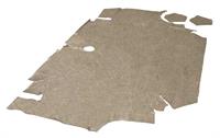 1965-66 2+2 Mustang Trunk Mat - Speckle Fastback