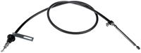parking brake cable, 167,39 cm, rear right