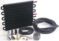 Oilcooler Kit Engine / Gearbox in One 432x318x19mm ( with Thermostat )