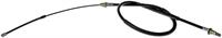 parking brake cable, 134,59 cm, rear left and rear right