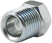 Tube Nuts, Inverted Flare, 1/4 in. Tube, 7/16-24 in. Nut, Steel, Zinc, Set of 10