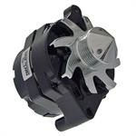 alternator / generator, 140A, 12 volt, Black powdercoated