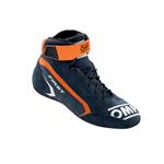 FIRST SHOES FIA 8856-2018 NAVY BLUE / ORANGE SZ. 38