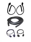 Roof Rail, Door & Trunk Seal Kit - Driver side and Passenger side