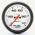 Fuel pressure, 67mm, 0-100 psi, electric