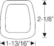 Gasket, windshield wiper trans