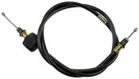 parking brake cable, 166,09 cm, rear left and rear right