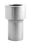 Chassis Tube Adapter, Steel, 2 in. Diameter, 1 1/4 in.-12 LH Thread, .250 in. Wall Thickness