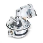 Fuel Pump, Street Performance, Mechanical, 170 gph, 8 psi, -8 AN Ports, Female O-ring, Aluminum, Silver, Rotatable, Chevy, 262-400