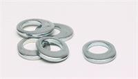 Lug Nut Washers, Steel, Zinc, Offset Oval, 1.312 x 1.065 in. O.D