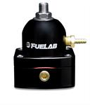 Fuel Pressure Regulator, 515 Series, Inline, Return Style, 4-12 psi, Black