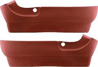 Seat Side Skirts/ Pair/ Red