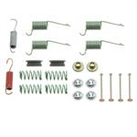 brake hardware kit, drum brakes, front