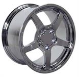 fälg C5 krom 17 x9.5