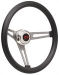 Steering Wheel Kit, 67-68 Chevrolet, Retro Foam, Tall Cap, Red Bowtie