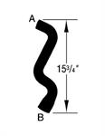 Curved Radiator Hose