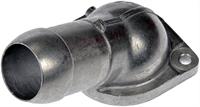 Water Neck and Thermostat Housing, Stock, Cast Aluminum, Natural, Chevrolet, GMC, Workhorse, Each