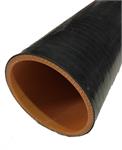 Siliconehose Straight 70mm black / 1m