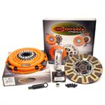 Clutch Kit, Dual Friction, 1.125 in. - 10-spline, Organic/Carbon Composite Disc, Pressure Plate