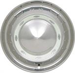 Hub Cap, Large, with White Accents